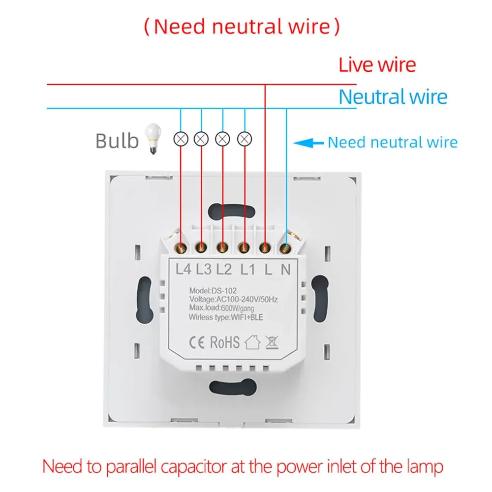 WiFi Smart Home Light Switch