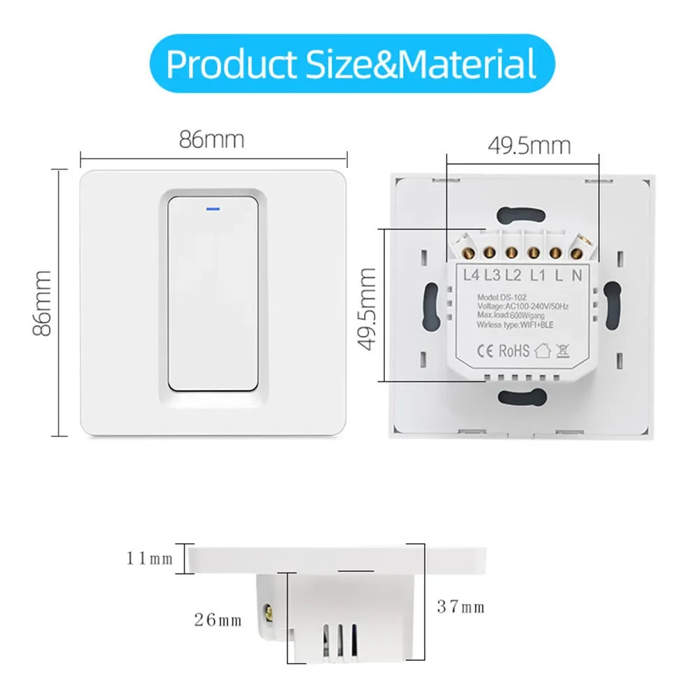 WiFi Smart Home Light Switch