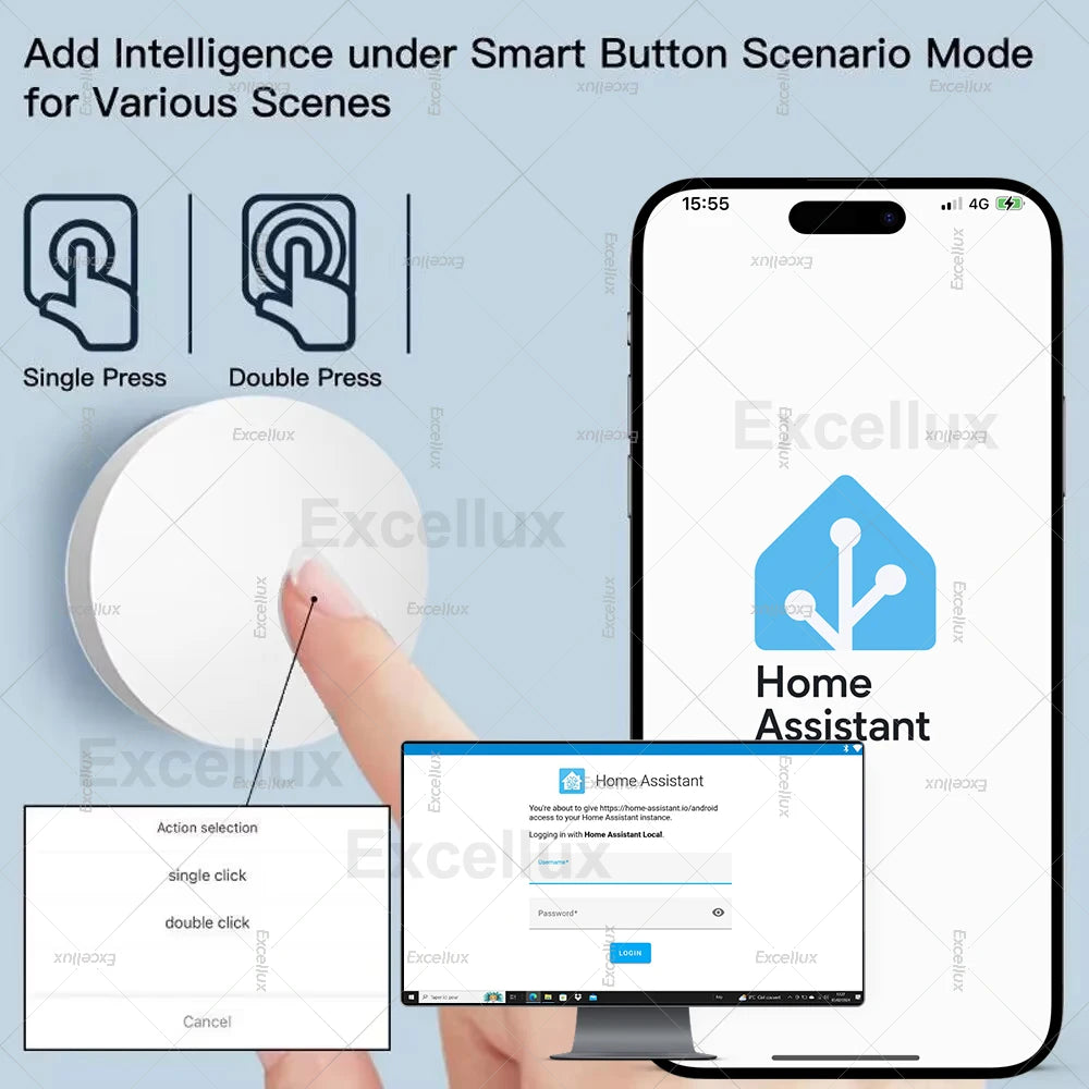 ZigBee Wireless Scene Switch