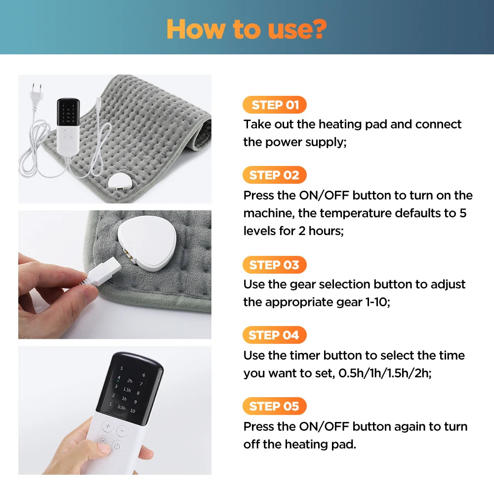 Electric Heating Blanket Pad