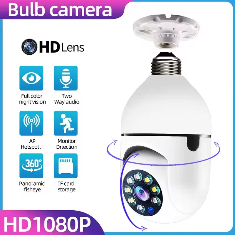 E27 Bulb Surveillance Camera