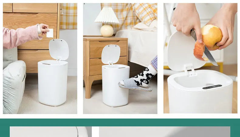 Smart Automatic Sensing Trash Can