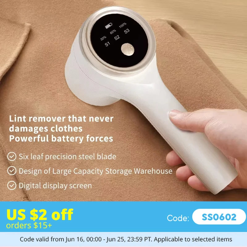 Electric Fabric Lint Remover