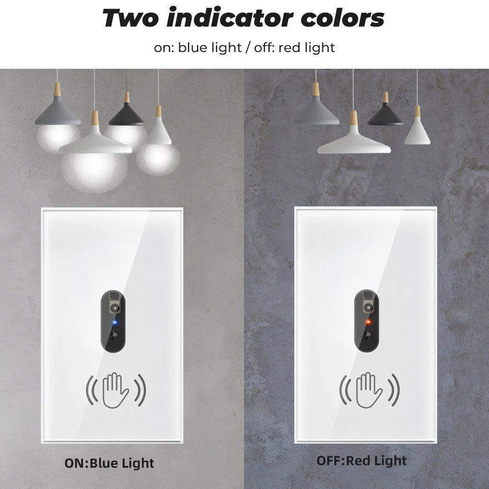 110V 220V 10A Smart Wall Light Switch