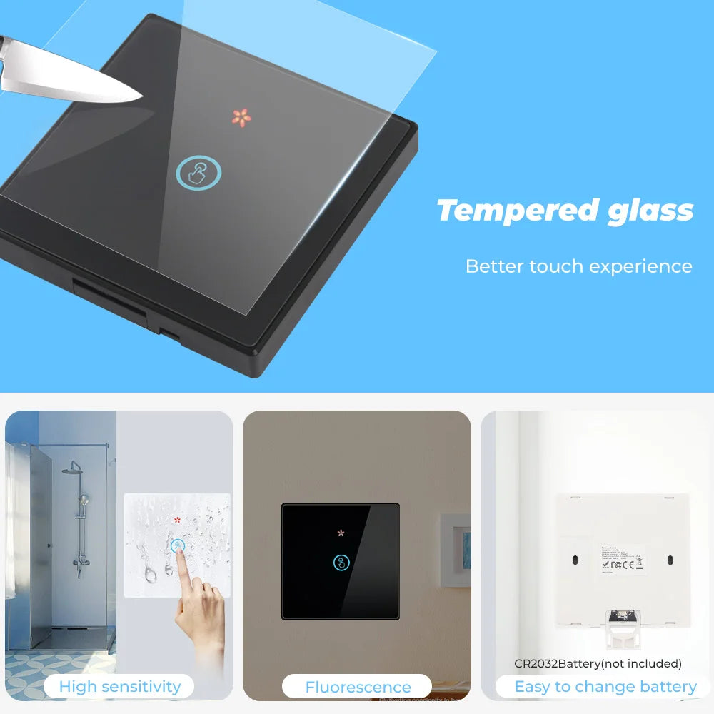 GERMA Smart Home Wireless Touch Switch Light