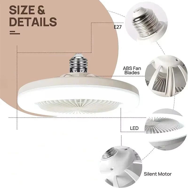 Smart 2-in-1 Ceiling Fan
