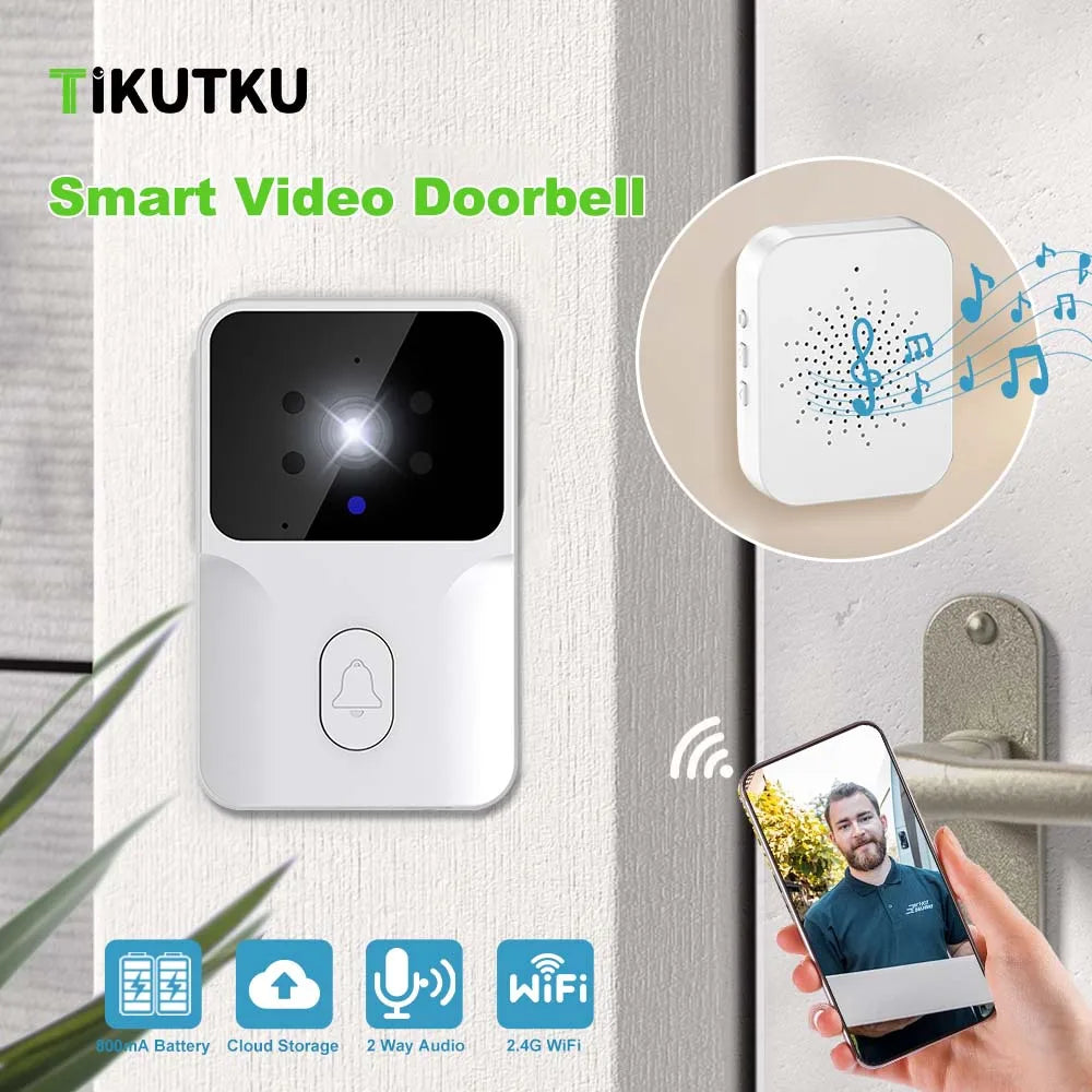 Wireless Video Doorbell Camera