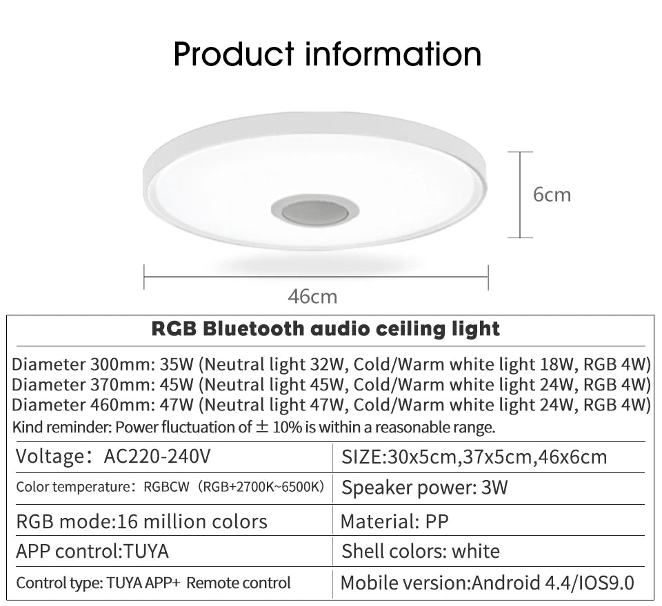 Smart Ceiling Lamp