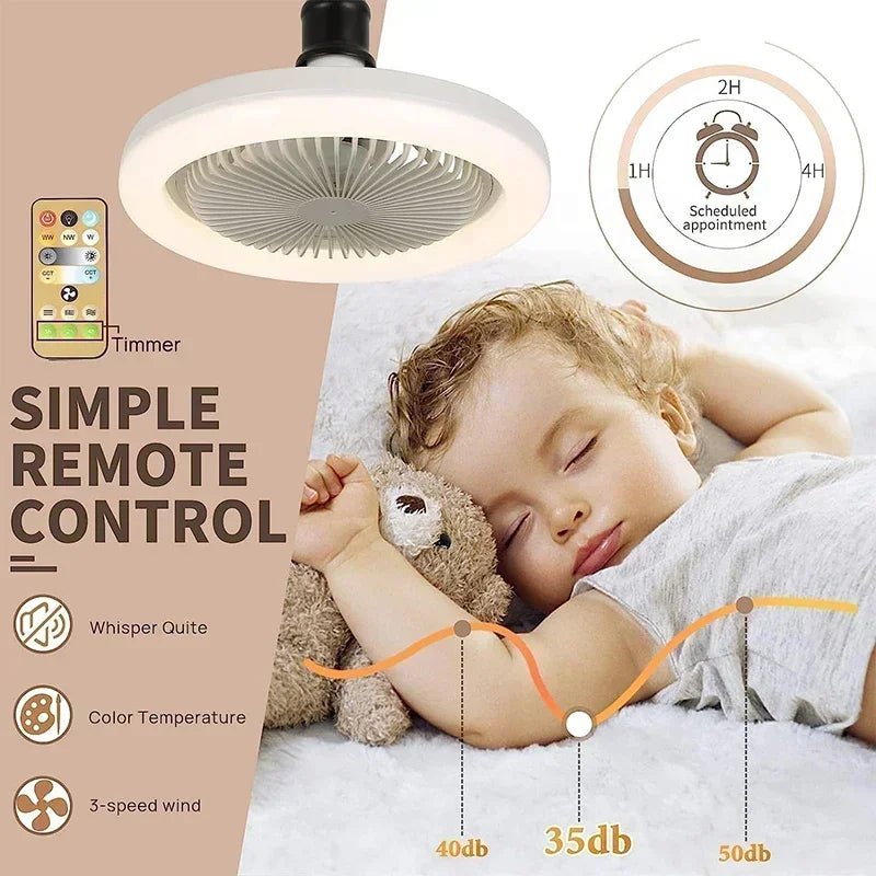 Smart 2-in-1 Ceiling Fan