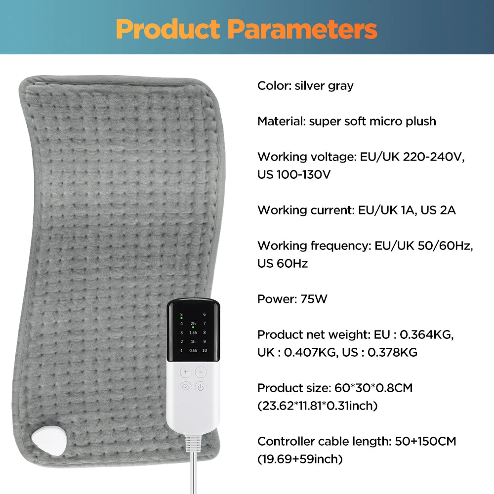 Electric Heating Blanket Pad