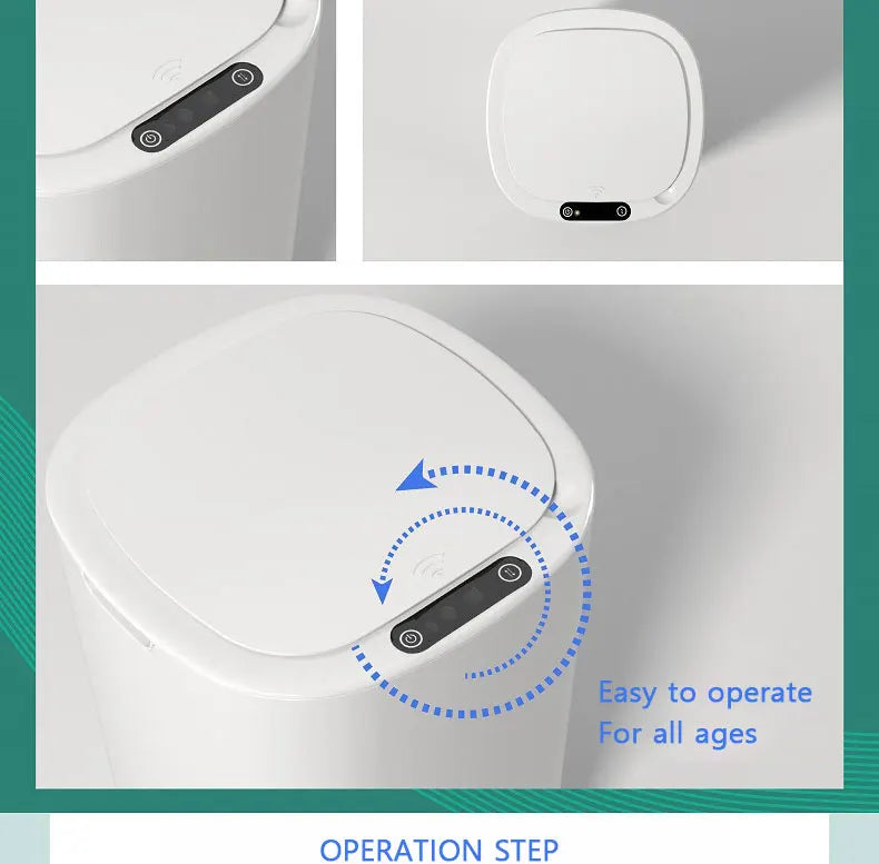 Smart Automatic Sensing Trash Can