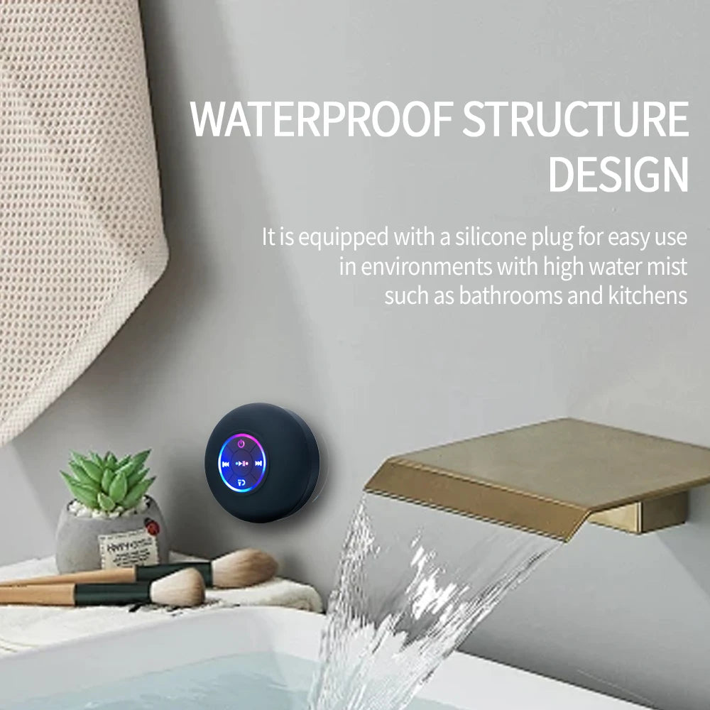 Portable Waterproof Bluetooth Speaker