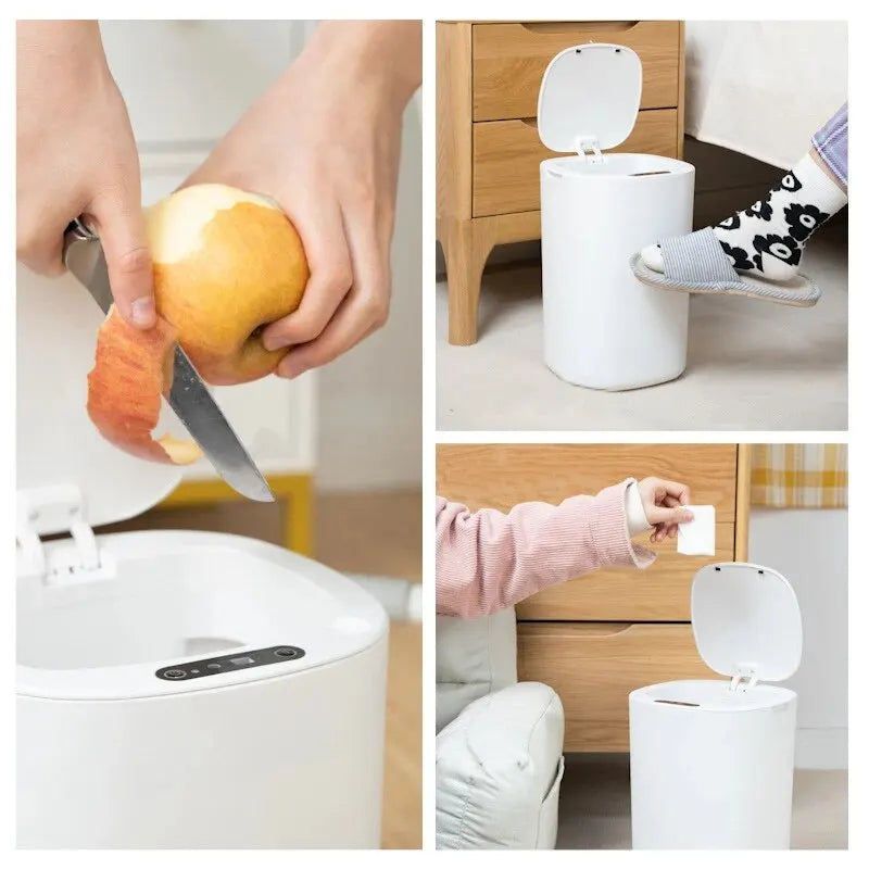 Smart Automatic Sensing Trash Can